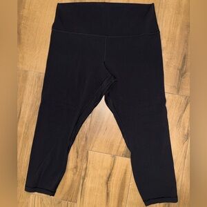 Lululemon Black Align Leggings Size 14 High Rise 25”
